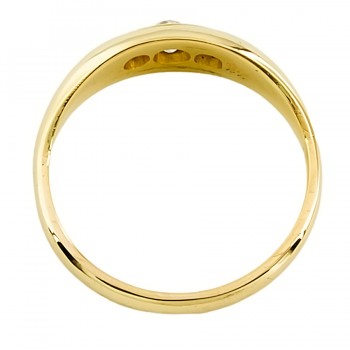18ct gold Diamond 3 stone Ring size M